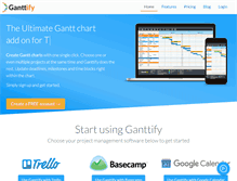 Tablet Screenshot of gantt-chart.com